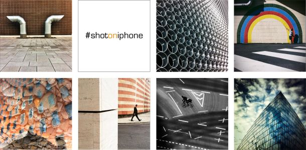 Das Bild des Fotografen Fritz Philipp aus Frankfurt, bestehend aus sieben Aufnahmen aus der Serie "shot on iphone"