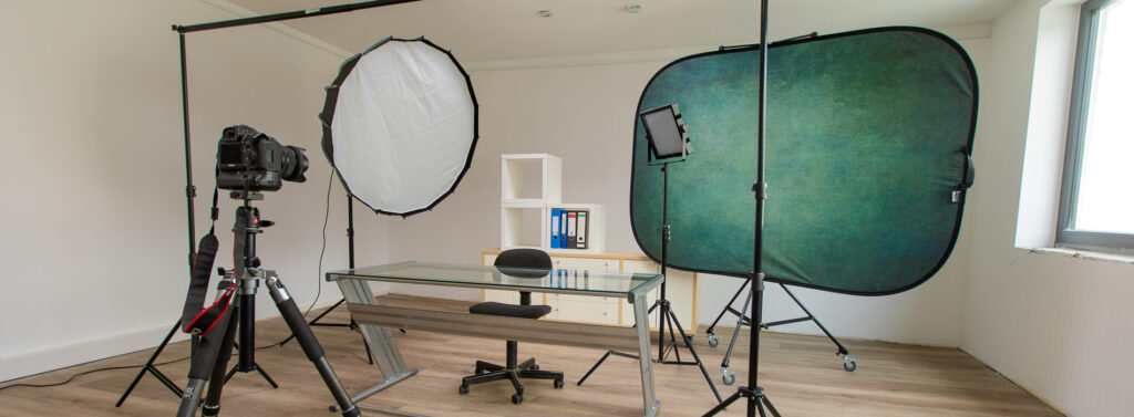 Dieses Bild zeigt den Innenraum des neuen Business Studios vun Fritz Philipp Photography dem professsioenllem Business Fotografen aus Frankfurt, Bad Homburg unde dem Rhein-Main Gebiet